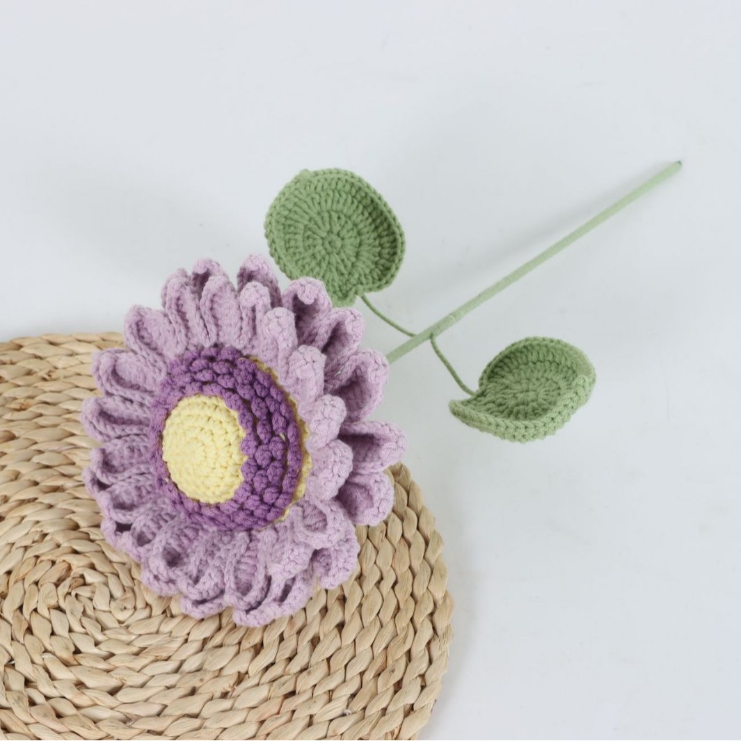 Tournesol double violet clair