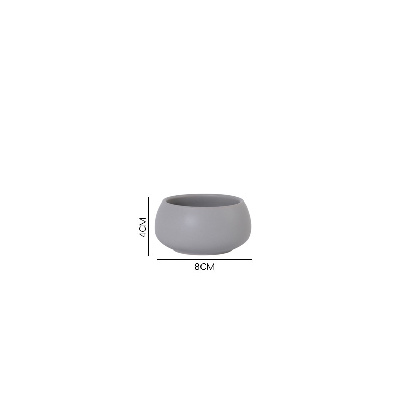 Gris mate Oblato