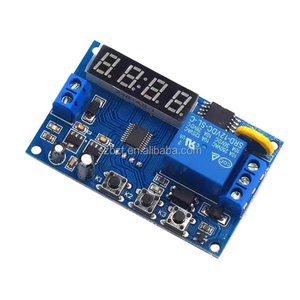 5V/12V/24V relè in tempo reale interruttore di controllo del tempo di temporizzazione interruttore di ritardo modulo circuito - Product Image 3