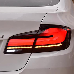 ชุดประกอบไฟท้าย LED สำหรับ BMW 5 Series รุ่น11-17 F10 F18ดัดแปลง21โมเดลใหม่เลนส์สีแดง ABS ไฟไหล12V - Product Image 3
