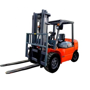 Empilhadeira Diesel Terreno Áspero Amplamente Utilizado na Fábrica Armazém 1.5T Empilhadeira Pneus Sólidos Transmissão Automática Empilhadeira Diesel