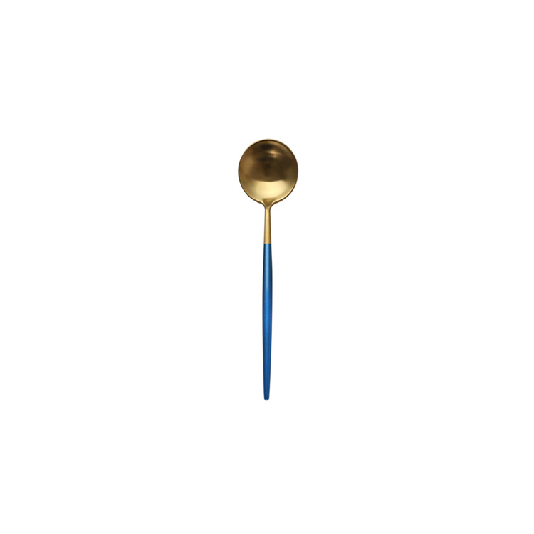 Cuchara pequeña-azul
