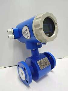 4-20ma RS485 <strong>Pulse</strong> <strong>Output</strong> Electromagnetic Liquid Flowmeter DN50 DN65 Flange Connection <strong>Flow</strong> Metet With Digital Display - Product Image 5