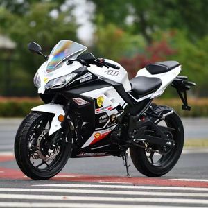 Kawasaki küçük Ninja 250C kullanılan motosiklet yakıt ufuk karayolu yarış spor araba V6 çift silindirli 250cc fırçasız Motor
