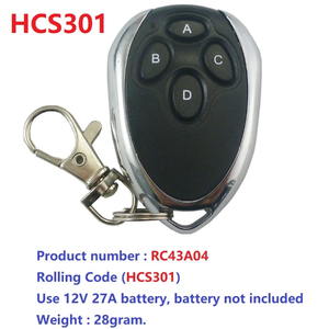 RF33A04 DC 12V 4CH 433M RF Rolling Code Hopping Encoder Decoder RC43A04 Controller trasmettitore per accesso remoto senza chiave - Product Image 3