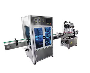 Mesin pengisi otomatis linier mesin pengisi pemutih mesin kemasan lainnya industri minuman