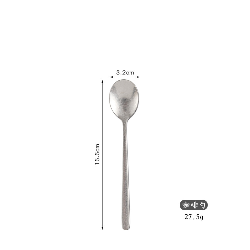 Cuillère à café de neige en argent