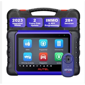 أداة برمجة مفتاح Autel MaxiIM IM508S مع مبرمج XP200 جميع تشخيصات النظام أكثر من 34 وظيفة خدمات