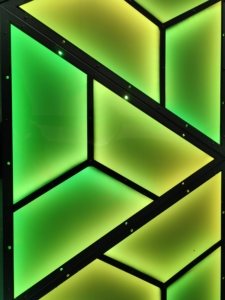 <strong>Led</strong> Celliing Light RGB <strong>LED</strong> Pixel Matrix Programmable Triangle Panel Light for bar Lights Stage Event Disco Dj Night Club Decor - Product Image 6