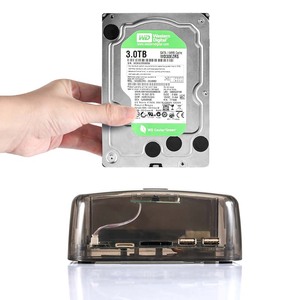 Hard Disk Base <strong>USB</strong> <strong>3.0</strong>/Type C to SATA/<strong>IDE</strong> HDD Enclosure for 2.5/3.5 Inch Hard Drive Docking Station M2 TF SD Slot for TV Laptop - Product Image 1