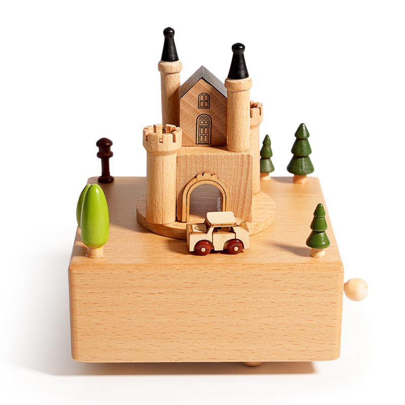 Modèle de voiture château