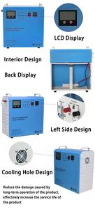 Kit de sistema de energía solar doméstico fuera de la red portátil de 1KW Controlador PWM todo en uno Generador solar para uso doméstico - Product Image 5