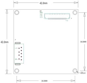 SG-TB01-USB Savgood convertire LVDS in uscita USB per scheda di coda USB modulo fotocamera digitale serie FCB - Product Image 4