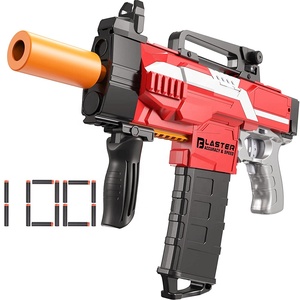 Sıcak satış otomatik yumuşak kurşun oyuncak tabanca, oyuncak makinesi Blaster çekim tabancaları ile 3 motorlu modları, DIY oyuncak köpük Blaster - Product Image 1