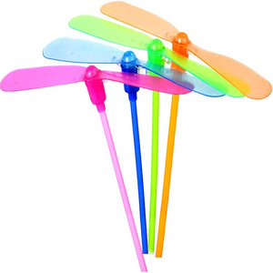 Top bán Glow Nhựa Tre chuồn chuồn tay chà cánh quạt Led bay đồ chơi cho bữa tiệc sinh nhật ủng hộ Goody Túi chất độn - Product Image 5