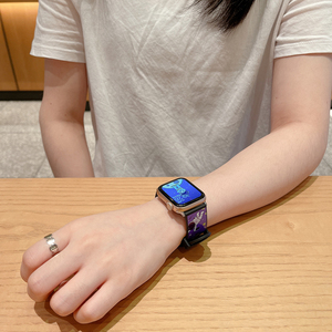 สายนาฬิกาซิลิโคนลายสัตว์น่ารัก,สายนาฬิกาสำหรับ Apple Watch Band Series 8 7 6 5 4 3 SE - Product Image 3
