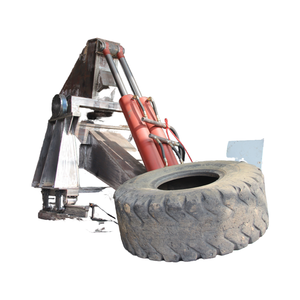 Semi Automatic <strong>Tire</strong> Recycling Line / Ring Cutter / Block Cutter <strong>Machine</strong> - Product Image 2