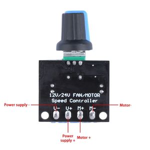 DC12V/24V PWM regolatore di velocità del motore LED Dimmer per spazzole motore Brushless LED striscia di luce - Product Image 6