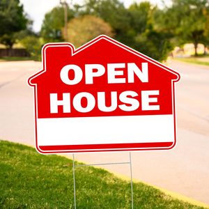 Tùy chỉnh bất động sản sân dấu hiệu đứng trắng A3 bãi cỏ dấu hiệu bài Board Tấm Nhựa Tùy Chỉnh sân bán dấu hiệu và thẻ - Product Image 2