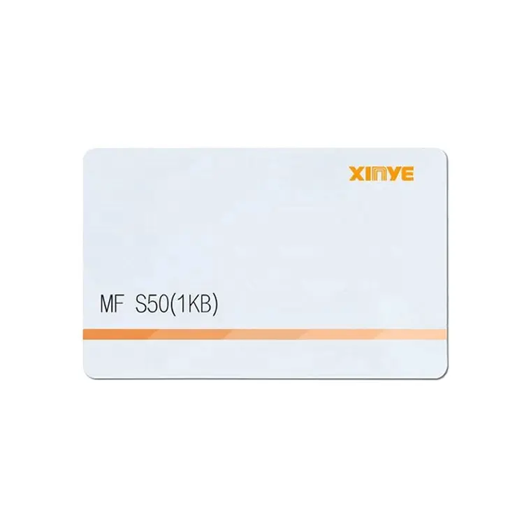 NXP mifare ev1 s50 1k 4/7 bytes uid mutável gravável iso 13.56MHZ RFID PVC cartão