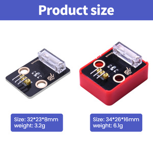Keyevudioノックセンサーオプション付き (アウト) ハウジングArduinoノックセンサー用ビルディングブロックに対応 - Product Image 5