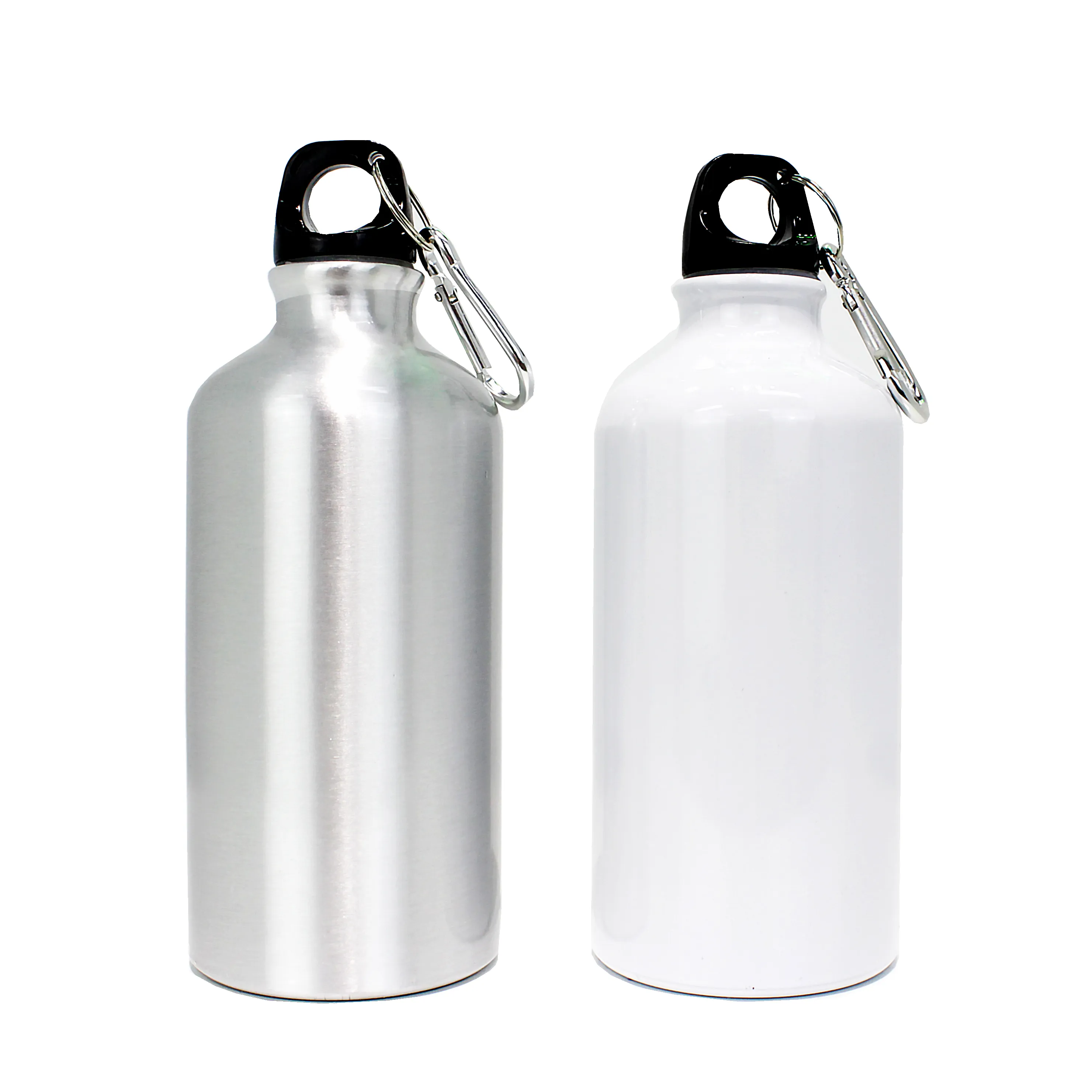 Botella de aluminio de sublimación en blanco, 500ml