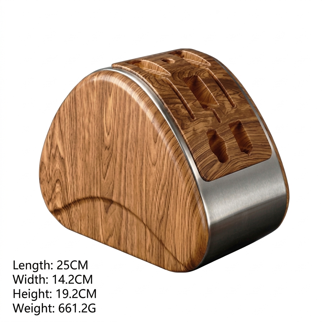 Single Plastic Holder - Brown