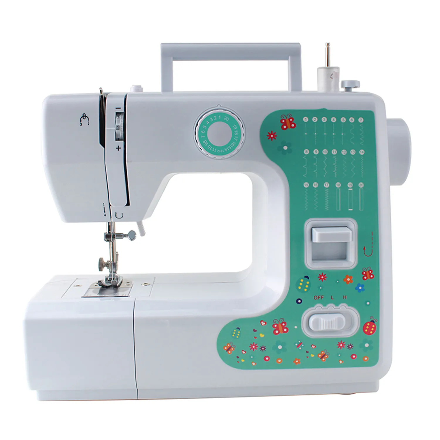 VOF-máquina de coser silai para costura en el hogar, nuevo accesorio de costura de algodón para tejanos, sastrería eléctrica, precio de fábrica, FHSM-618