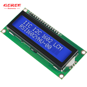Spedizione veloce 1602A schermi LCD con scheda modulo Display Blacklight Display LCD schermi IIC/I2C 5V piastra adattatore per Arduino