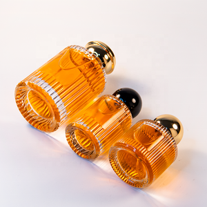 Atacado 50ml Luxo Round Spray Fragrância Parfum Garrafa 30ml Limpar Recarregável Vazio Perfume Garrafa 100ml