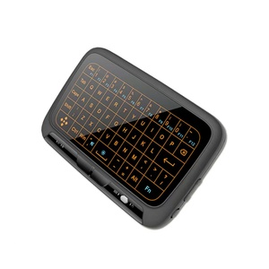 ミニキーボードH18 + 2.4Gワイヤレスバックライト全画面タッチパッドキーボード - Product Image 1