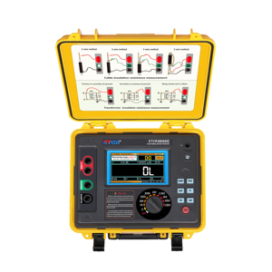 ETCR3520C Various Automatic <strong>Detection</strong> <strong>Functions</strong> 15kV Hight Voltage Insulation Resistance Tester - Product Image 1