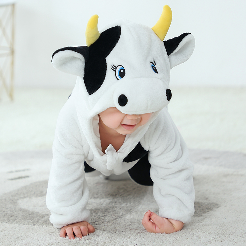 Vache noire et blanche