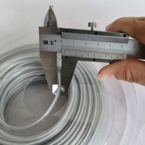 UM 3.0mm * 1lb çelik giyotin hattı ÇALI KESİCİ giyotin hattı yuvarlak gümüş gri çim kesici hattı Metal çekirdek - Product Image 3