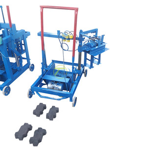 Máquina de fabricación de bloques de enclavamiento manual para tiendas de materiales de construcción para producción de ladrillos de cemento - Product Image 5
