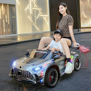 机器人遥控婴儿大孩子保持12v Olt 4x4电池电源2座1件电动保险杠乘坐带Utv的汽车 - Product Image 4