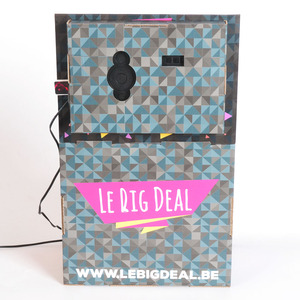 Custom moderno portatile rotante in cartone espositore pieghevole PDQ LCD schermo pubblicitario per uso in negozio acrilico in plastica - Product Image 5