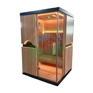 Far &amp; Near Infrared <strong>LED</strong> Sauna Room Heater Low EMF with Red <strong>LED</strong> Dry Sauna with Comfortable Temperature Regulation - Product Image 1