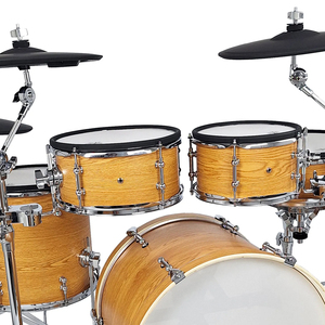 10 "beyaz renk Tom XD-2000F-KM çeşitli marka uyumlu çift bölge Mesh Head & Rim gelen çarpışma zil takmak - Product Image 6
