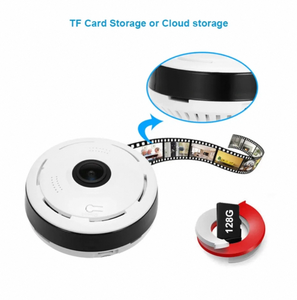 V380 960P智能迷你圆顶安全摄像机室内家用全360视角Wifi IP双向音频支持P2P CMOS传感器 - Product Image 2