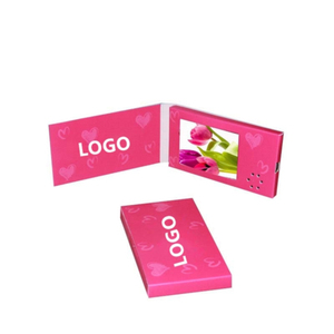 Wholesale <strong>Video</strong> Business Card Mini Size Electronic Digital LCD Book <strong>Video</strong> Thank You Card <strong>Video</strong> User Manual With 2.4 Inch Screen - Product Image 4