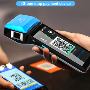 Dispositivo POS Android 11 de mano con pantalla táctil azul de 6 pulgadas con impresora térmica Z500 - Product Image 3