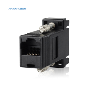 VGA to RJ45 <strong>Adapter</strong> RJ45 to VAG Signal Extender Male and Female 15Pin Ethernet Cable Extender Connector - Product Image 2