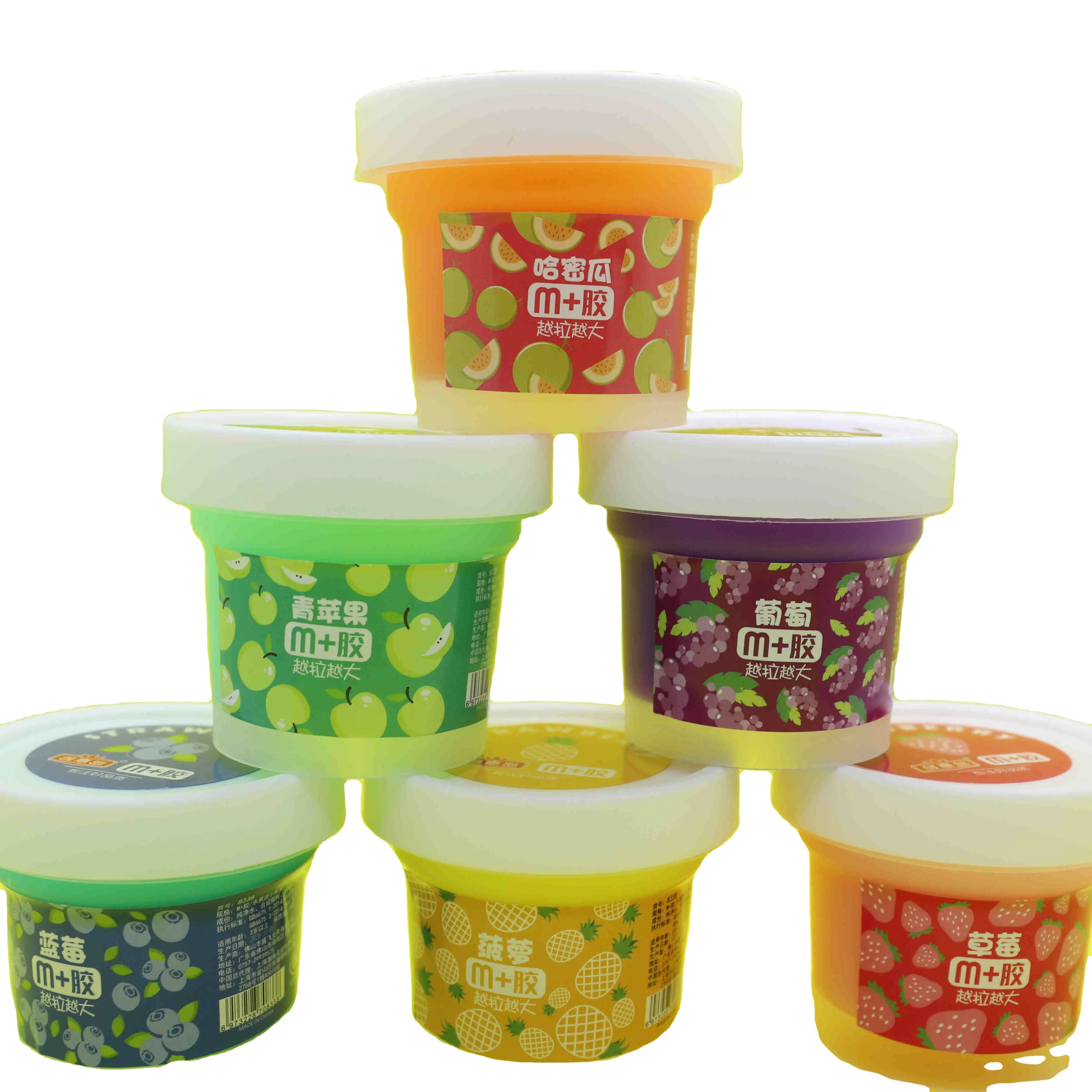 Hot Selling Common Bulk Shape Slime Kit Colourful Soap Magnetic Sensory Play Dough Set Kids