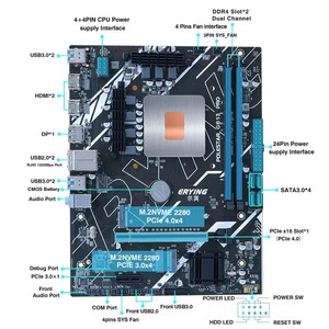 Combinación barata de CPU y placa base DDR4 CPU Xeon 6 núcleos 12 hilos Max4.9GHz INTEL Mobile para PC computadora de escritorio - Product Image 4