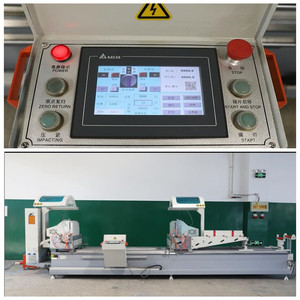 Miglior prezzo automatico 2 testa CNC porta della finestra che fa la macchina del telaio della finestra sega - Product Image 5