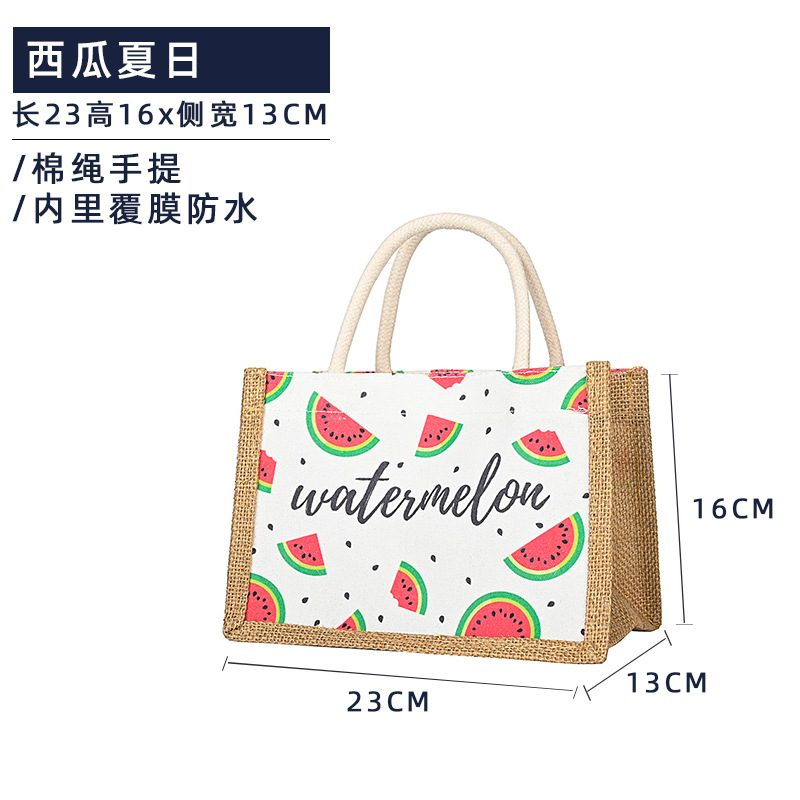 Trumpet-watermelon summer-pattern