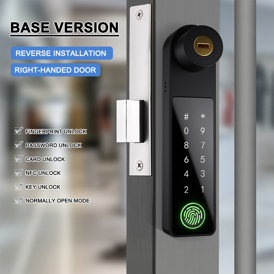 Version de base Installation inversée Porte à droite