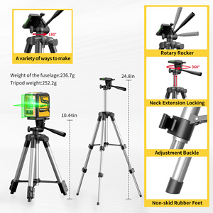 自流平2线绿色激光水平仪，用于建筑和DIY - Product Image 3