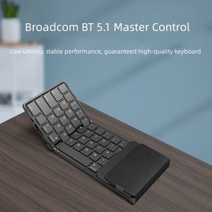 <strong>Custom</strong> Smart Wireless <strong>Keyboard</strong> Laptop Smartphone Tablet <strong>Keyboard</strong> Android Ios General Bt Foldable BT-1503 Mini <strong>Keyboard</strong> - Product Image 3